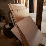 mold on drywall