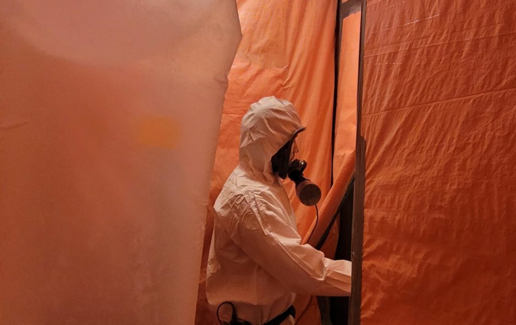 Asbestos removal service