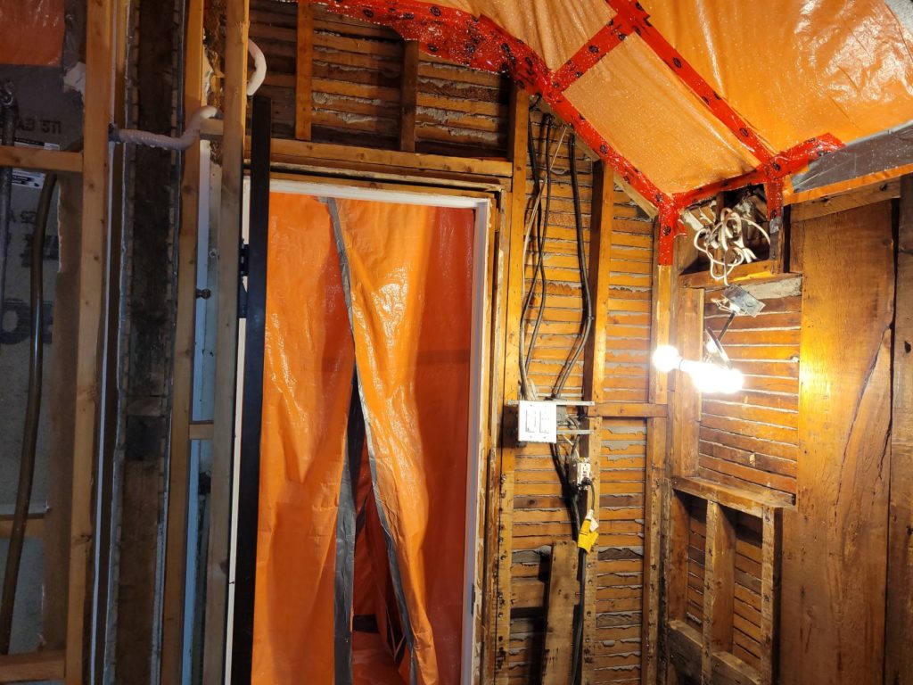 asbestos removal work