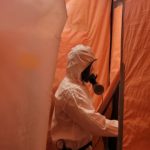 asbestos removal worker