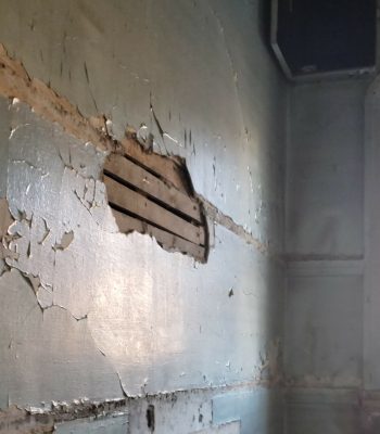 Asbestos in walls